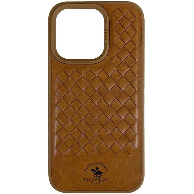 Кожаный чехол Polo Santa Barbara для Apple iPhone 14 (6.1") – Brown. Фото 3 из 8