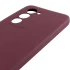 Кольоровий силіконовий чохол GETMAN із закритою камерою для Xiaomi Redmi 15 4G (Global) / 5G – Бордовий / Marsala. Фото 5 з 6