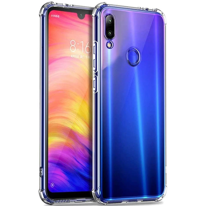 Ультратонкий силіконовий чохол GETMAN з критими бортами та камерою для Huawei P Smart+ (nova 3i) фото 1 з 1