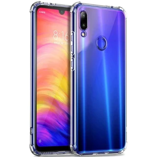 Ультратонкий силіконовий чохол GETMAN з критими бортами та камерою для Huawei P40 Lite фото 1 з 4