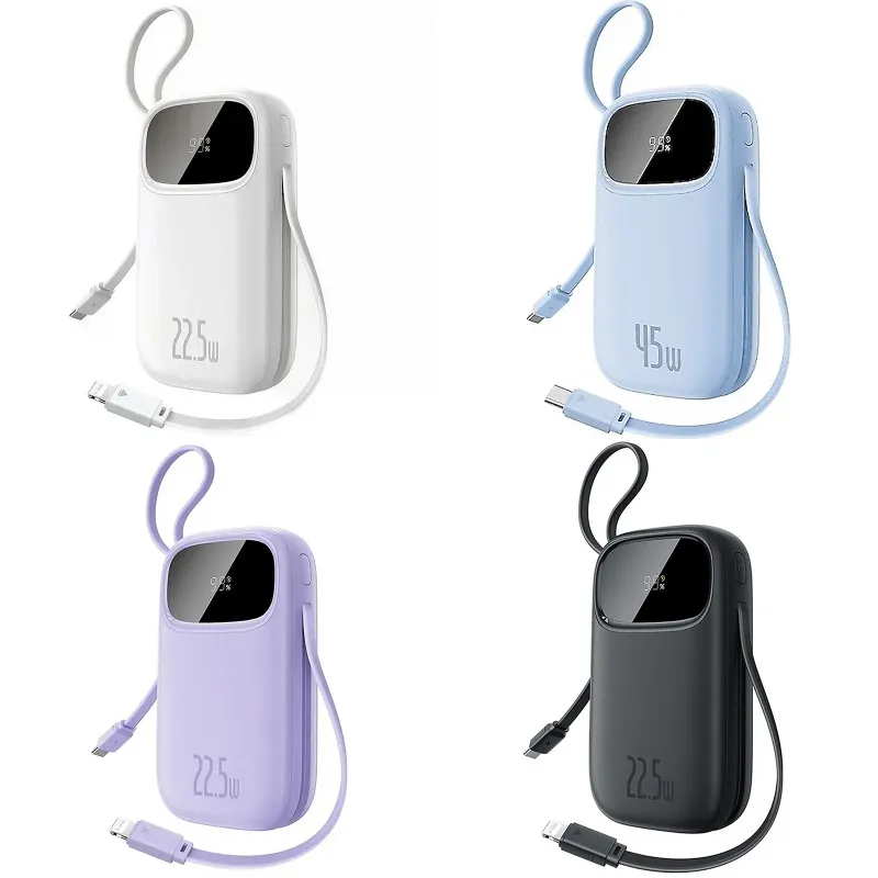 Портативное ЗУ Power Bank Baseus EnerFill FC31 PD22.5W with cables 10000 mAh (PPQD3) фото 1 из 1