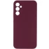Чохол Silicone Case Lakshmi Premium з закритою камерою на Samsung Galaxy A36 5G – Бордовий / Plum. Фото 1 з 11