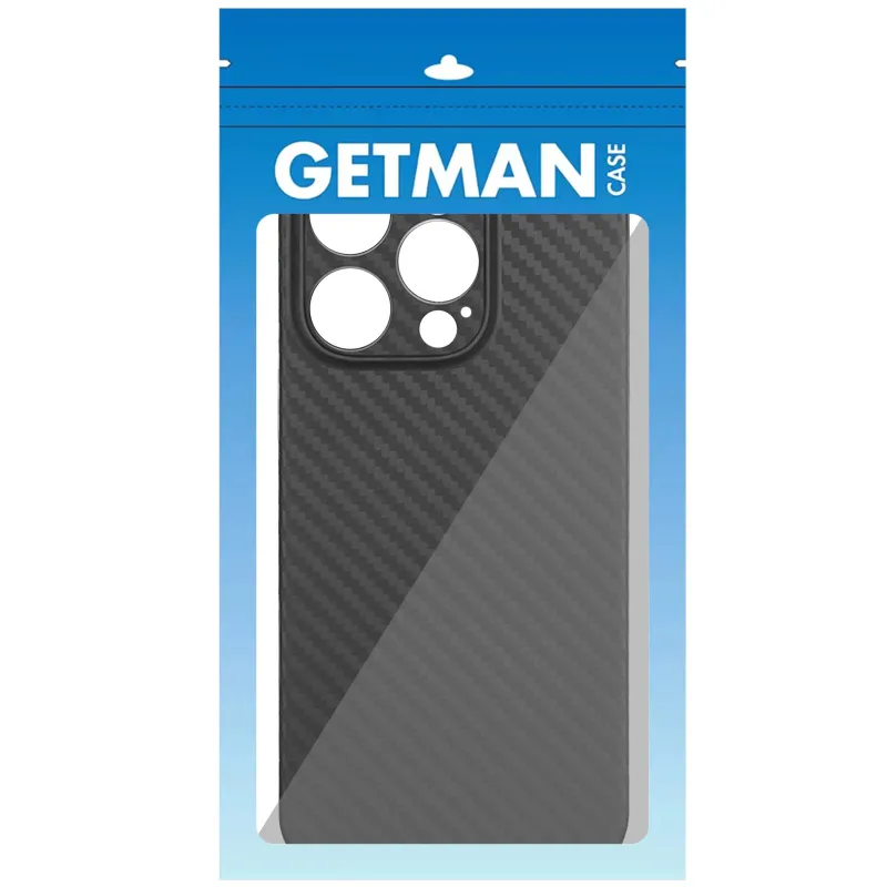 Чехол Getman Carbon Ultra Slim для Apple iPhone 16 Pro – Black. Фото 3 из 3