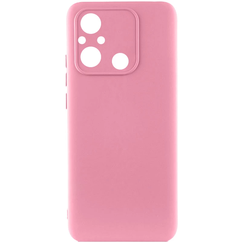 

Чехол Silicone Case Lakshmi Plus с закрытой камерой для Xiaomi Redmi 12C / Poco C55 (Розовый / Pink), Рожевий / pink