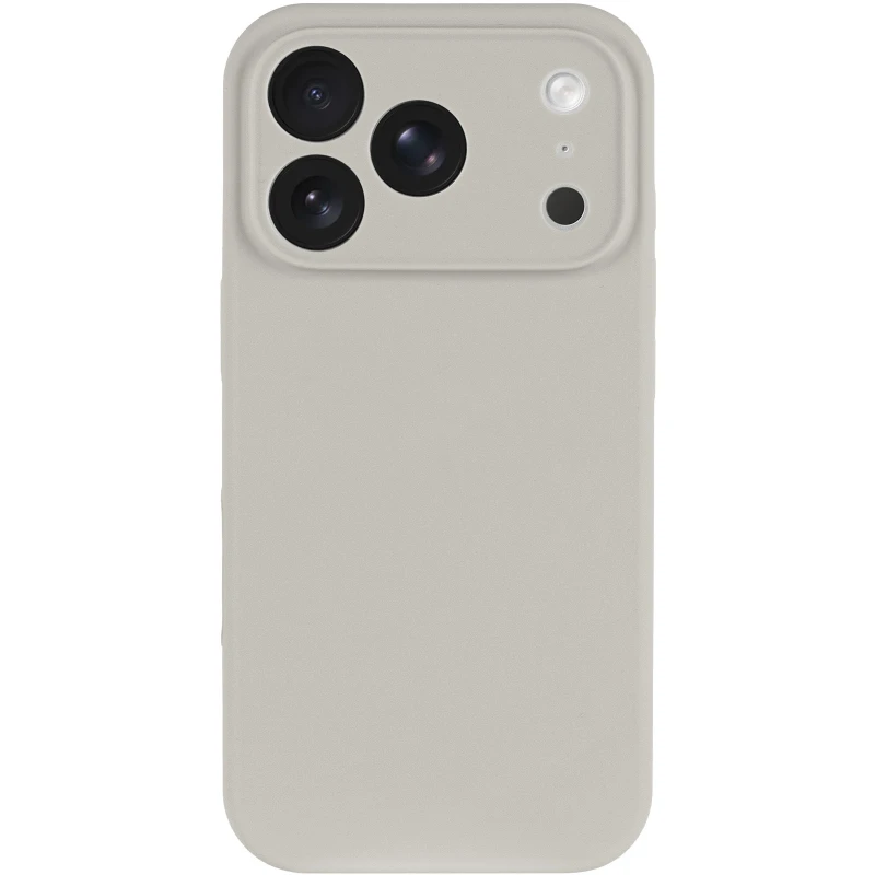 Чехол Silk Full Camera Protective (AA) NO LOGO для Apple iPhone 17 Pro (6.3") – Бежевый / Antigue White. Фото 3 из 6
