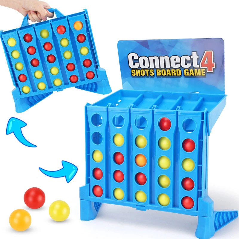 Настільна інтерактивна гра Ummi 22013 Connect 4 Shots Board Game – Blue. Фото 2 з 5