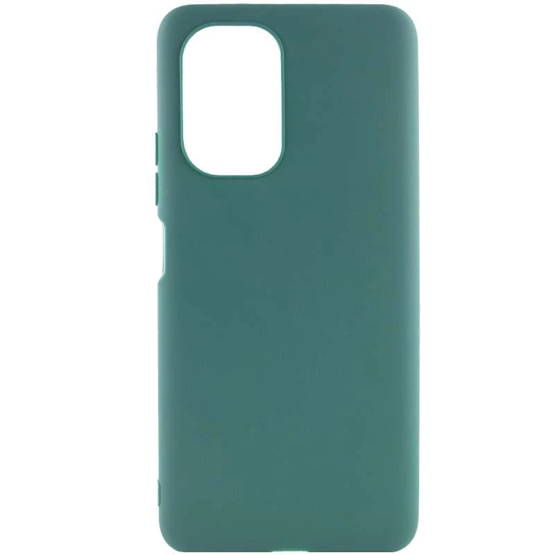 

Цветной силиконовый чехол для Xiaomi Redmi K40 / K40 Pro / K40 Pro+ / Poco F3 (Зеленый / Forest green), Зелений / forest green