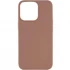 Цветной силиконовый чехол для Apple iPhone 14 Pro Max (6.7") – Коричневый. Фото 1 из 4