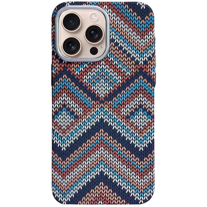 Пластиковая накладка Neon Ornament with Magnetic Safe для Apple iPhone 16 Pro – L. Фото 1 из 8