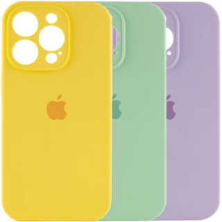 Чохол Silicone Case з захистом камери на Apple iPhone 15 Pro (6.1")