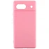 Чохол Silicone Case Lakshmi Premium із закритою камерою для Google Pixel 7a – Рожевий / Light pink. Фото 1 з 4