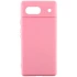 Чохол Silicone Case Lakshmi Premium з закритою камерою на Google Pixel 7a – Рожевий / Light pink. Фото 1 з 4