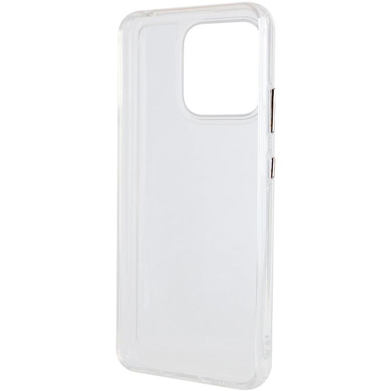 TPU+PC чохол з металевими кнопками на Xiaomi Redmi A1 / A2 – Прозорий. Фото 3 з 5