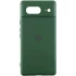 Силіконовий чохол Cover Lakshmi з захистом камери для Google Pixel 8 – Зелений / Dark green. Фото 2 з 3