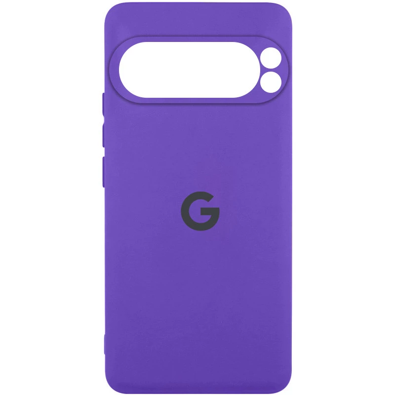 Чехол Silicone Case Lakshmi Premium L с закрытой камерой для Google Pixel 9 Pro – Фиолетовый / Amethyst. Фото 3 из 4