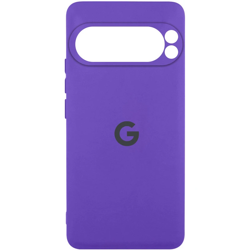 Чехол Silicone Case Lakshmi Premium L с закрытой камерой для Google Pixel 9 Pro XL – Фиолетовый / Amethyst. Фото 2 из 3