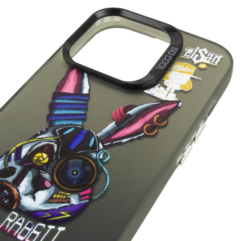 Чохол TPU+PC Street Art для Apple iPhone 15 Pro (6.1") – Cool Rabbit. Фото 6 з 7