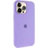 Чохол Silicone Case (AA) Logo with MagSafe для Apple iPhone 13 Pro Max (6.7") – Бузковий / Dasheen. Фото 2 з 7