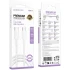 Дата кабель Borofone BX117 Source Type-C to Type-C 60W (1m) – White. Фото 2 из 3