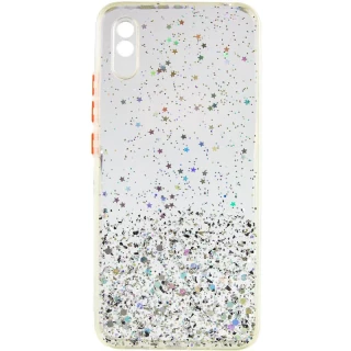 Чохол з блискітками та захистом камери на Xiaomi Redmi 12C / Poco C55 фото 1 з 9