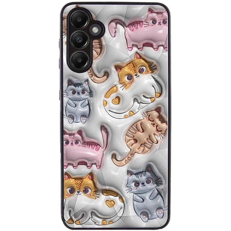 Чехол Prisma Plush для Xiaomi Redmi 13C – Kittens. Фото 2 из 2