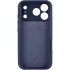 Чехол Silk Full Camera Protective (AA) NO LOGO для Apple iPhone 17 Pro Max (6.9") – Темно-синий / Midnight blue. Фото 3 из 5