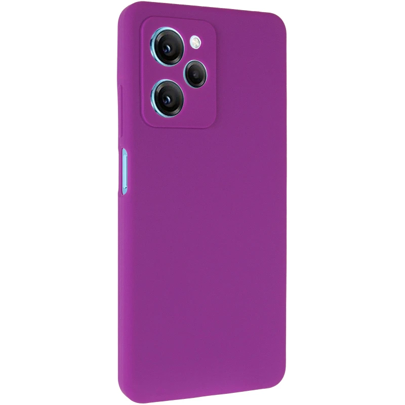 Чохол Silicone Case Lakshmi Plus з закритою камерою на Xiaomi Redmi Note 12 Pro 5G – Фіолетовий / Purple. Фото 2 з 6