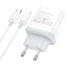 МЗП Hoco C104A PD 20W Type-C to Lightning – White. Фото 2 з 3