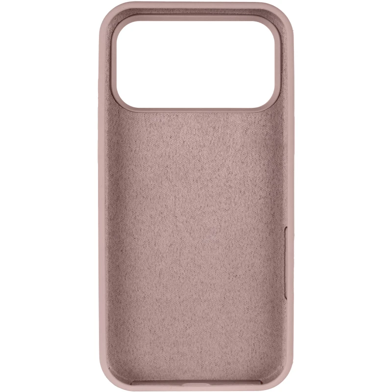 Чохол Silicone Case з закритим низом на Apple iPhone 17 Pro (6.3") – Сірий / Lavender. Фото 4 з 6