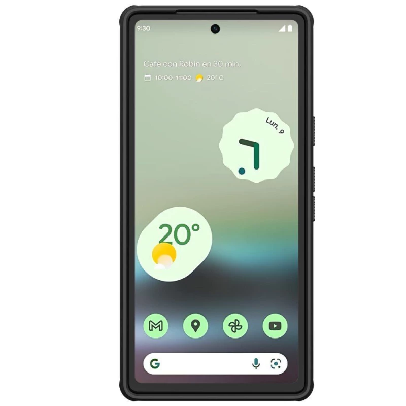 Пластиковая накладка Nillkin Pro для Google Pixel 7a – Черный / Black. Фото 2 из 6