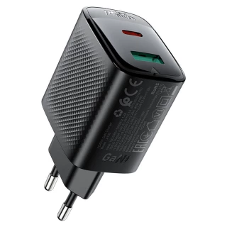 МЗП Acefast A106 GaN PD45W (1USB-A/1C) фото 1 з 1
