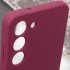 Чохол Silicone Case Lakshmi Premium із закритою камерою для Samsung Galaxy S24+ – Бордовий / Plum. Фото 12 з 13
