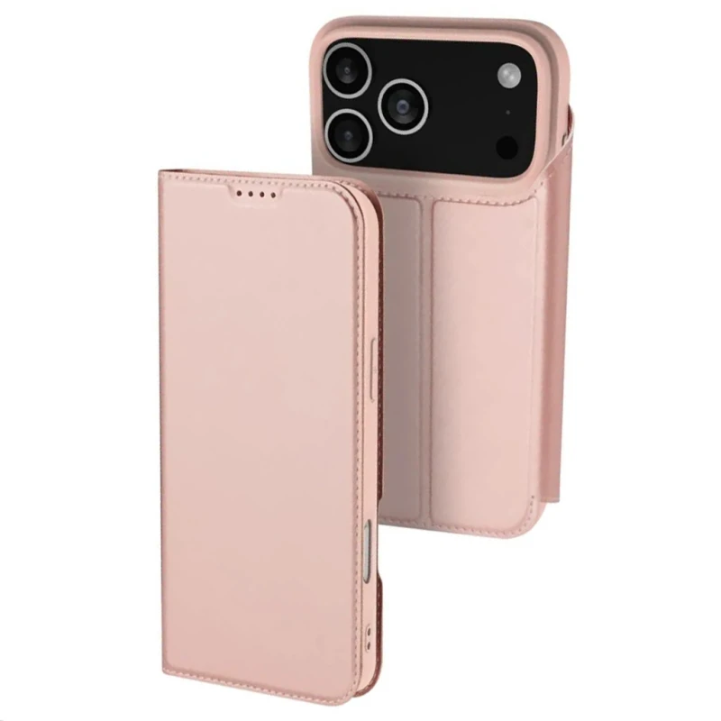 Чохол-книжка Dux Ducis на Apple iPhone 17 Pro Max (6.9") – Rose Gold. Фото 1 з 7