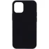 Чехол с закрытым низом Silicone Case для Apple iPhone 14 (6.1") – Черный / Black. Фото 1 из 1
