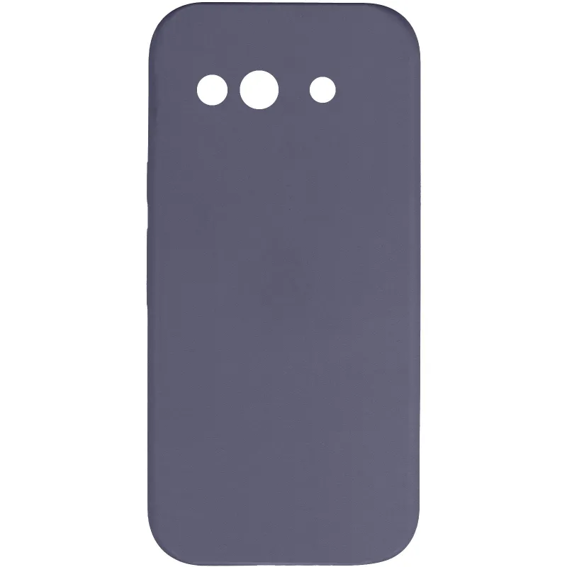 Чохол Silicone Case Lakshmi Premium із закритою камерою для Google Pixel 9a – Сірий / Dark Gray. Фото 2 з 3