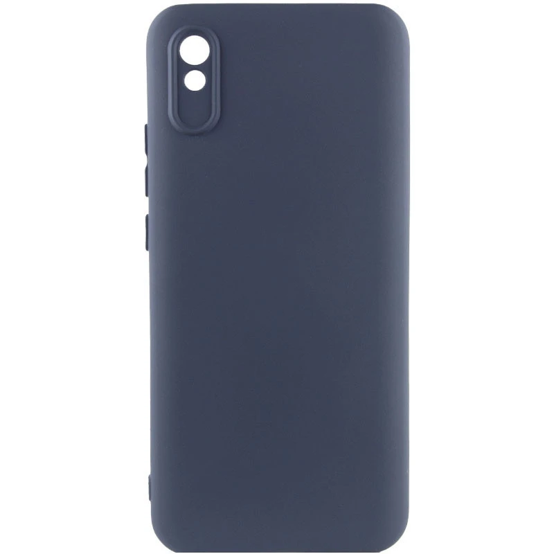 Чехол Silicone Case Lakshmi Premium з закритою камерою на Xiaomi Redmi 9A – Серый / Dark Gray. Фото 1 из 5