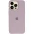 Чохол Silicone Case (AA) Logo with MagSafe для Apple iPhone 15 Pro Max (6.7") – Сірий / Lavender. Фото 3 з 6
