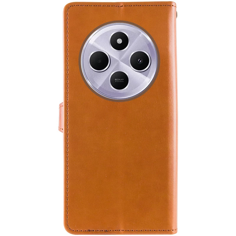 Чехол-книжка GETMAN галлант для Xiaomi Redmi A4 – Коричневый. Фото 3 из 7