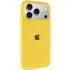 Чохол Silicone Case з закритим низом на Apple iPhone 17 Pro (6.3") – Жовтий / Yellow. Фото 2 з 6