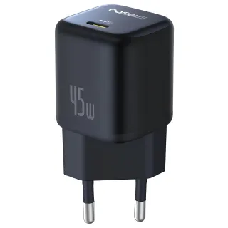МЗП Baseus EnerFill FN22 Fast Charger PD45W (1USB-C) (E01233) — Cosmic Black