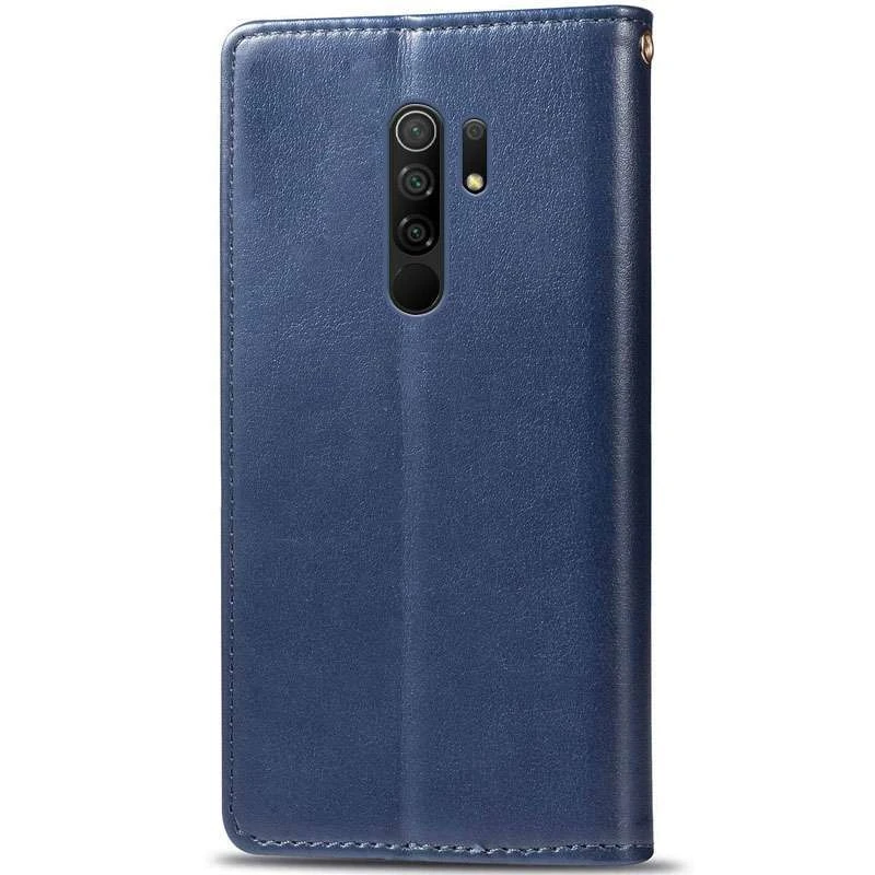 Чохол-книжка GETMAN Gallant  на Xiaomi Redmi 9 – Синій. Фото 4 з 4