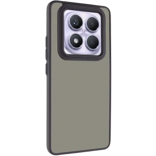 Чохол TPU+PC Lyon Frosted на Xiaomi Redmi Note 14 Pro 4G — Black