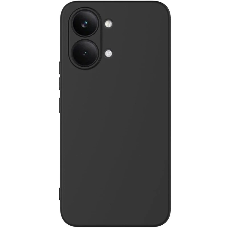 Чёрный силиконовый чехол Epik с защитой камеры для Xiaomi Poco X8 Pro Max – Черный. Фото 1 из 3