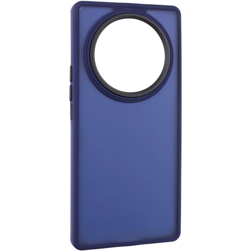 Чохол TPU+PC Lyon Frosted на Xiaomi Redmi Note 15 4G/5G (EU) – Синій / Navy Blue. Фото 1 з 1