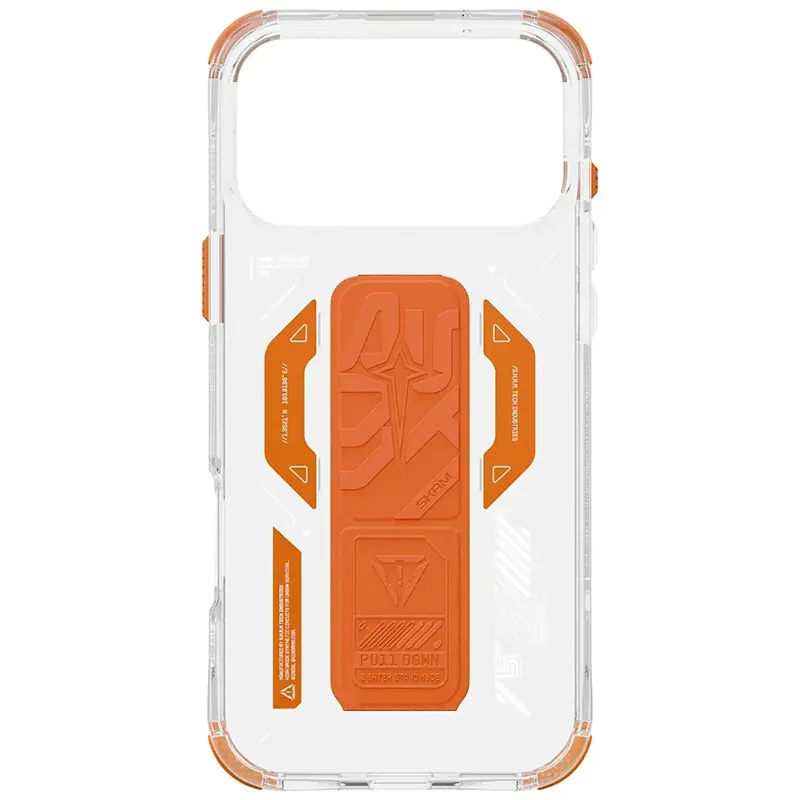 PC чохол Skinarma Helio with MagCharge для Apple iPhone 17 Pro (6.3") – Orange. Фото 5 з 5
