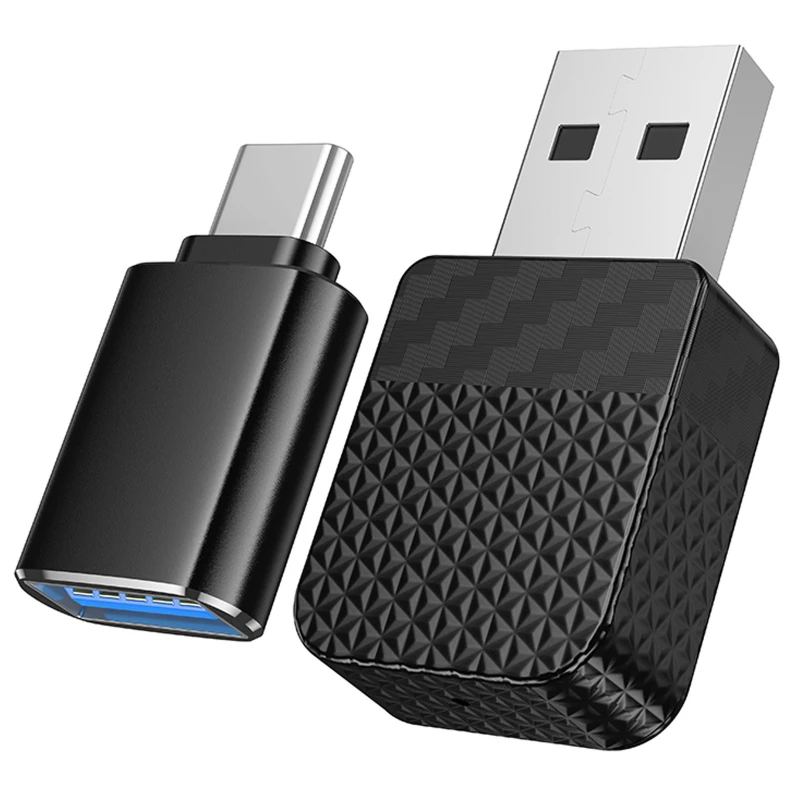 Адаптер Hoco HU3 Tony car wireless CarPlay – Black. Фото 4 з 5