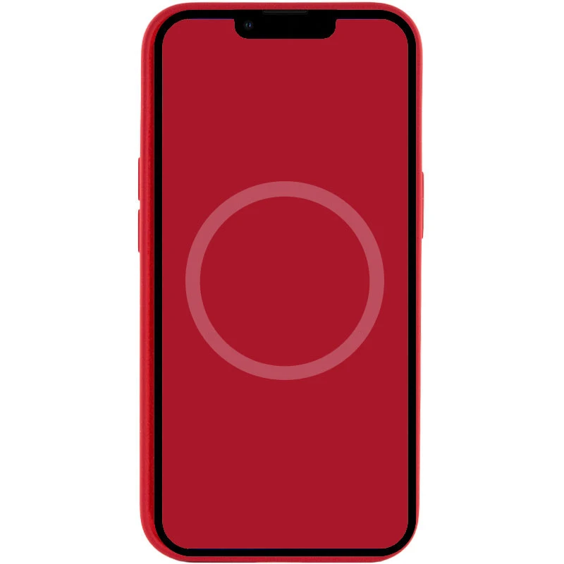 Чохол Silicone case (AAA) with Magsafe and Animation для Apple iPhone 13 Pro (6.1") – Червоний / Red. Фото 4 з 7