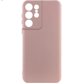 Чохол Silicone Case Lakshmi з закритою камерою на Samsung Galaxy S24 Ultra — Рожевий / Pink Sand
