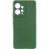 Чохол Silicone Case Lakshmi Plus з закритою камерою на Xiaomi Redmi Note 12 4G – Зелений / Dark green. Фото 1 з 4
