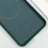 Чехол Silicone Cover Lakshmi (AA) with Magnetic Fit для Google Pixel 10 – Зеленый / Dark green. Фото 2 из 4
